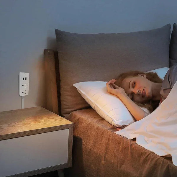Space-Saving Rotating Outlet Extender
