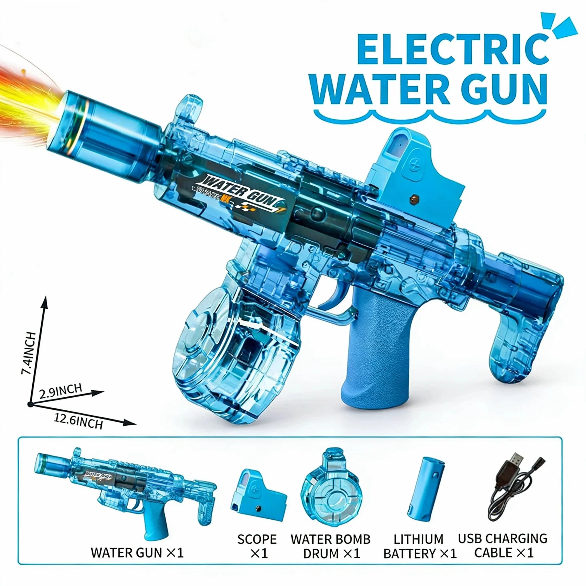 Dynamic Action Water Blaster